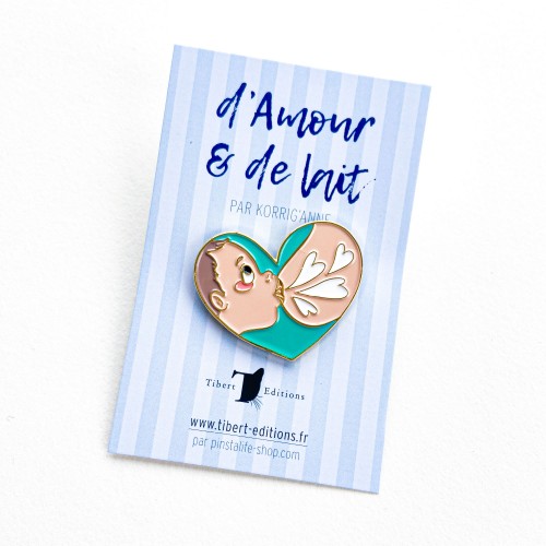 Pin's "d'Amour & de Lait"